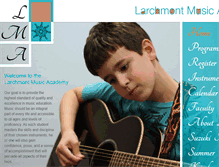 Tablet Screenshot of larchmontmusicacademy.com